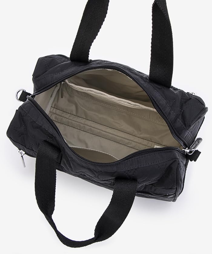 Официальная сумка через плечо EVERYDAY SM Black Heart Deboss [LeSportsac] SATCHEL/3868 Женская