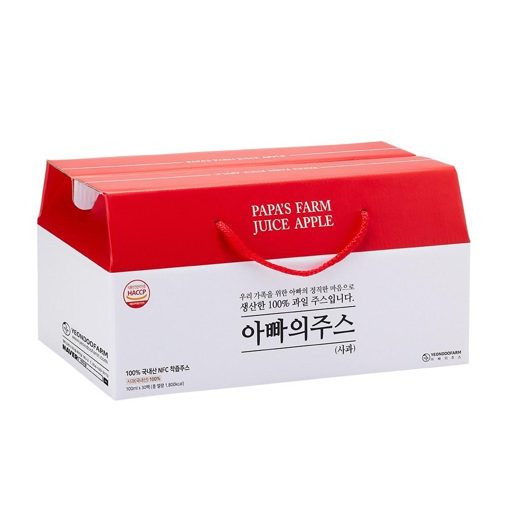 Dad's Juice Tear-off Apple Juice 100ml 30 pcs