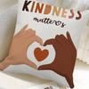 Powerful Love Hands Pillow Case Square Pillow Bedroom Sofa Leisure Comfort Cushion Car Home Decoration
