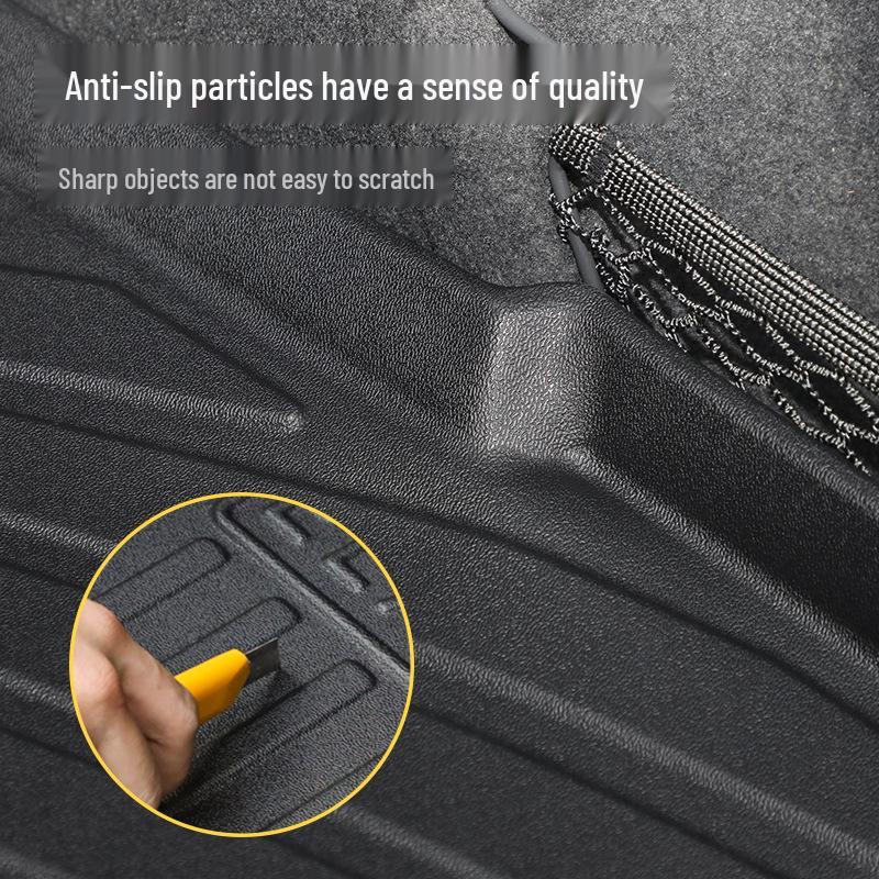 Коврик в багажник 2024 Toyota Prado: Внутренняя модификация для заднего кофра