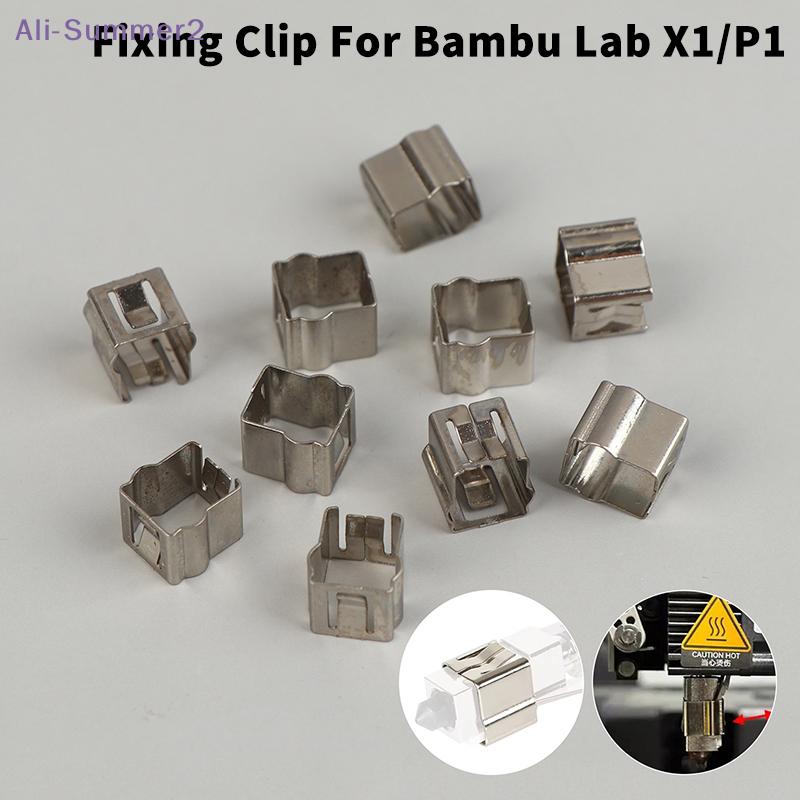 {Лето2} 10/20 шт. Крепежный зажим для горячего конца Bambu Lab X1C/H2D/P1P/P1S, термоistor / Керамический нагревательный картридж, зажимы, аксессуары