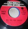 7-дюймовая пластинка PATTI PAGE Hush Hush Sweet Charlotte 1333094 COLUMBIA 1966 US Pop Б/у