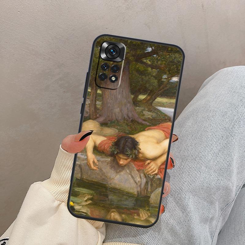 Чехол John William Waterhouse для Xiaomi Redmi Note 12 11 8 9 10 Pro 11S 10S 9S Redmi 12C 10C 9A 9C 9T Задняя крышка