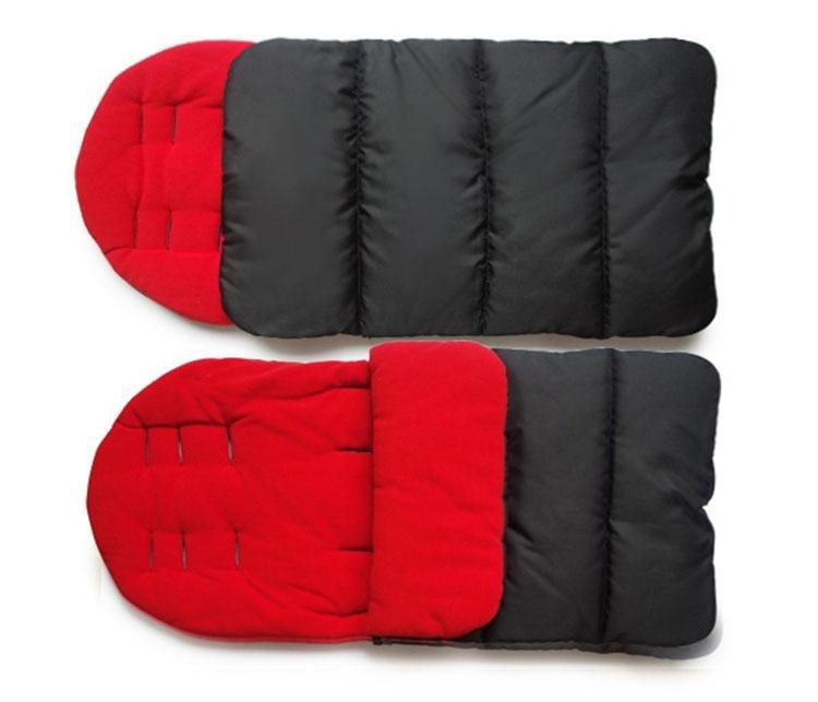 Universal Thickened Baby Stroller Sleeping Bag - Warm, Windproof Foot Cover for Autumn and Winter