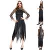 Женское платье на Хэллоуин, темный свадебный костюм, сценический костюм для косплея, костюм
