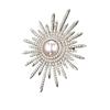 Sunflower Pearl Brooch: Versatile, Elegant Accessory for Women's Suits