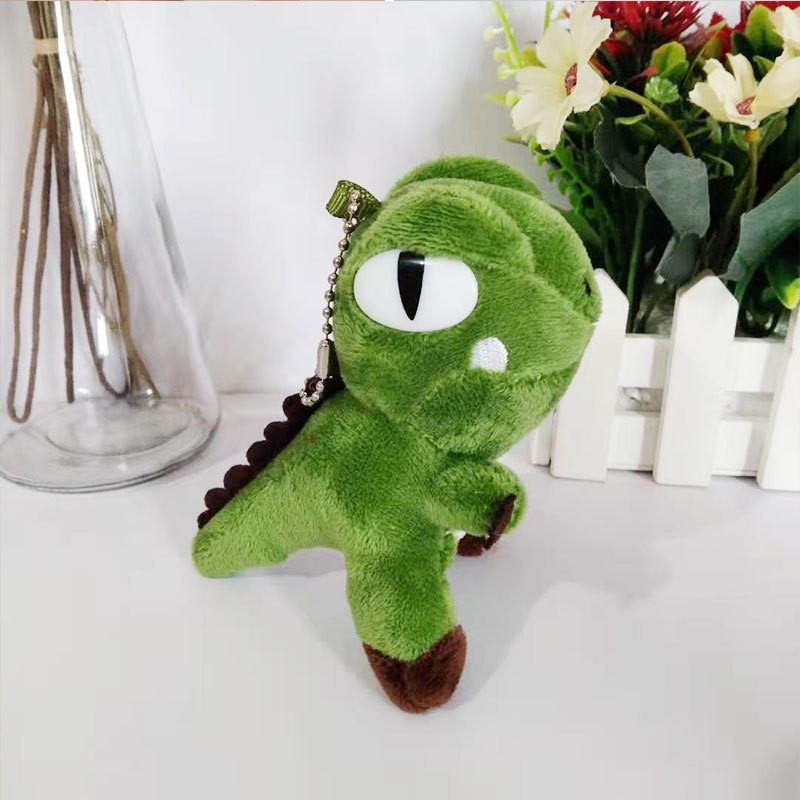 Adorable Cartoon Dinosaur Plush Toy Keychain For Kids Cute Stuffed Animal Gift