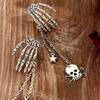 Skull Gothic Punk Ear Jewelry With Alloy Material For Wear Festival