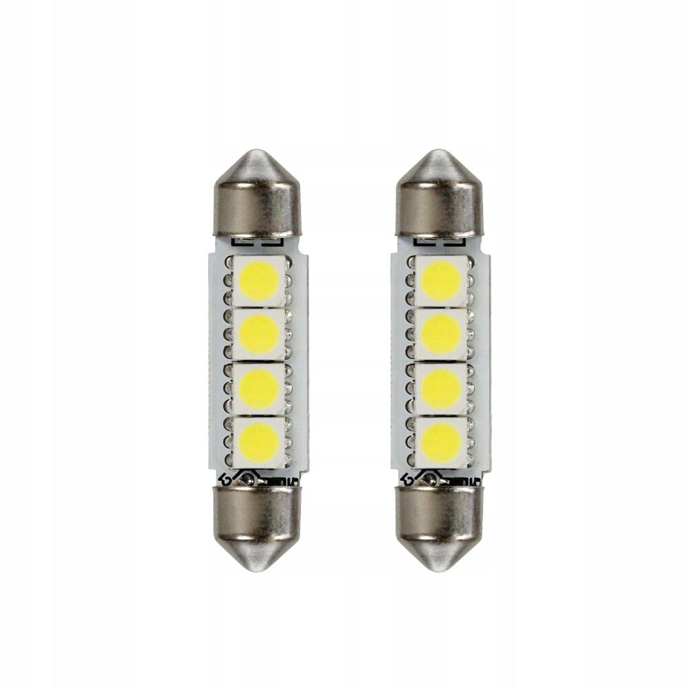 2x C10W LED BULB 41mm RETROFIT WARM LED WARM WHITE
