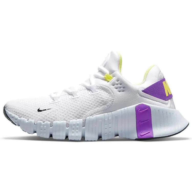 Nike Womens Free Metcon 4 'White Wild Berry' (women's sizes) White / Pure Platinum / Wild Berry / Light Lemon Twist Training Shoes CZ0596 157
