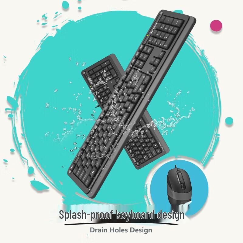 A4TECH Feishidai FS1010 Проводной Бесшумный Набор Клавиатура и Мышь