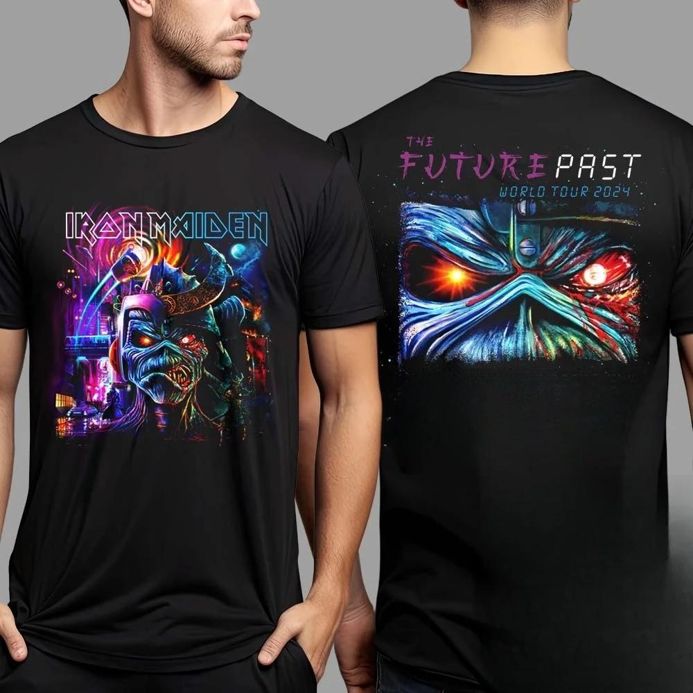 Новая Хит продаж Классическая Ретро Группа Хай-стрит Новая Футболка с принтом из чистого хлопка с коротким рукавом Мужская и женская Повседневная Универсальная