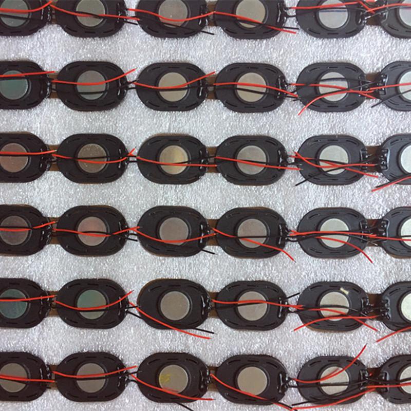 20x30mm Oval Speaker 8 Ohm 1W 1.5W High Sensitivity 120dB Large Magnet for PTZ Camera Video Intercom Security