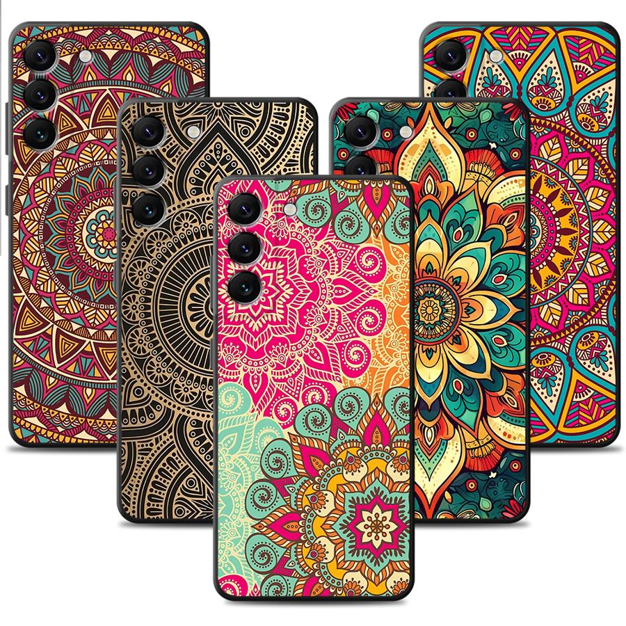 Чехол с богемным узором для Samsung Galaxy A57 A55 A73 A51 A24 A23 A26 A53 A35 A37 A22 A32 A25 A52 A36 Чехол для телефона A71 A72