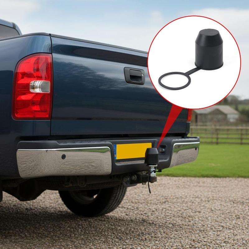 1/2pcs Universal Trailer Hitch Trailer Ball Protection Car Accessory Trailers Ball Cover Trailers Balls Cover Tow Bar Covers