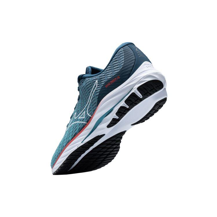 Mizuno Кроссовки для бега с амортизацией Wave Rider 26 Мужские кроссовки Сине-красные J1GC227551