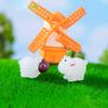 Cute Luminous Sheep Resin Figures For Miniature Garden And Fairy Landscapes