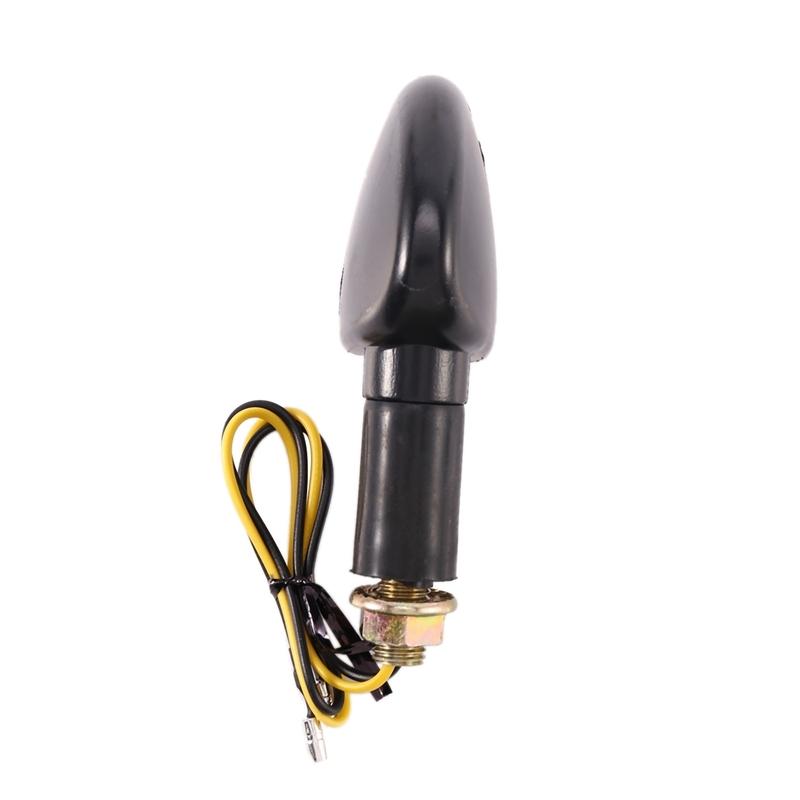 Universal 12V Motorcycle Turn Signal Indicator Light Front Back Flashing Halogen Light Blinker Flash Bike Lamp For Honda Suzuk