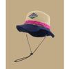 Women's Japanese Style Quick-Dry Color Block Bucket Hat - Sun Protection for Outdoor and Vacation