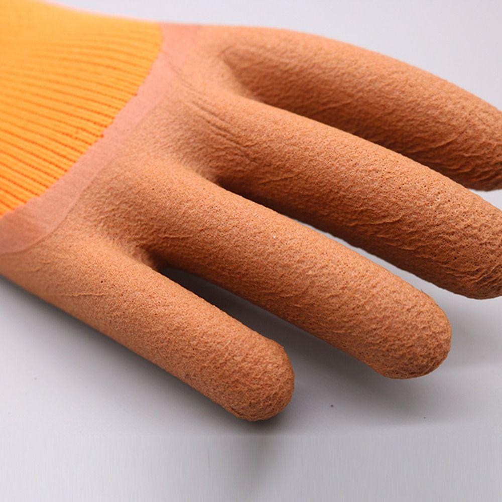 1 Pair Nitrile Protective Glove PU Coating Pet Glove Safety Suppliers Work Gloves Work