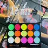World Cup Fan 15 Color Face Paint Set, Safe Non-Toxic Kids Face Painting Kit, Halloween Festive Party Makeup Supplies