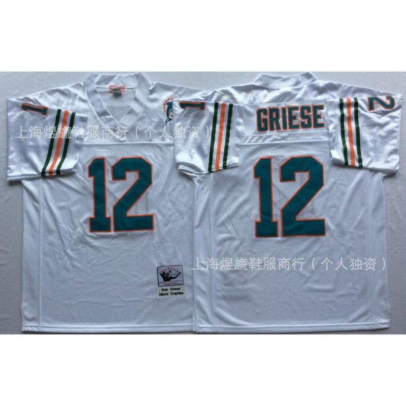 Miami Dolphins Retro NFL Jersey 13 Vintage Football Uniform Limited Edition Collectible Fan Apparel