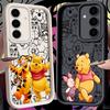 Чехол Winnie the Poohs Tigger для Samsung Galaxy S26 S25 S24 S23 S22 Plus S21 Ultra S20 FE Чехол S26Ultra Мягкая задняя крышка телефона
