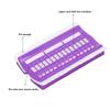 Plastic Embroidery Floss Organizer 4 Replaceable Cards Thread Holder  For Embroidery Projects