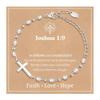 4mm Pearl Pearl Bracelet Adjustable Women's Jewelry New Cross Chain Bracelet  Daily Wear