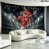 Fernandes Wall Tapestry Aesthetic Wall Hanging Printed Fabric Blanket Decorative Tapestries for Bedroom Living Room Home Decor