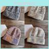 Women Fashion Colored Casual Thick Warm Knitted Hat For Winter Outings Use