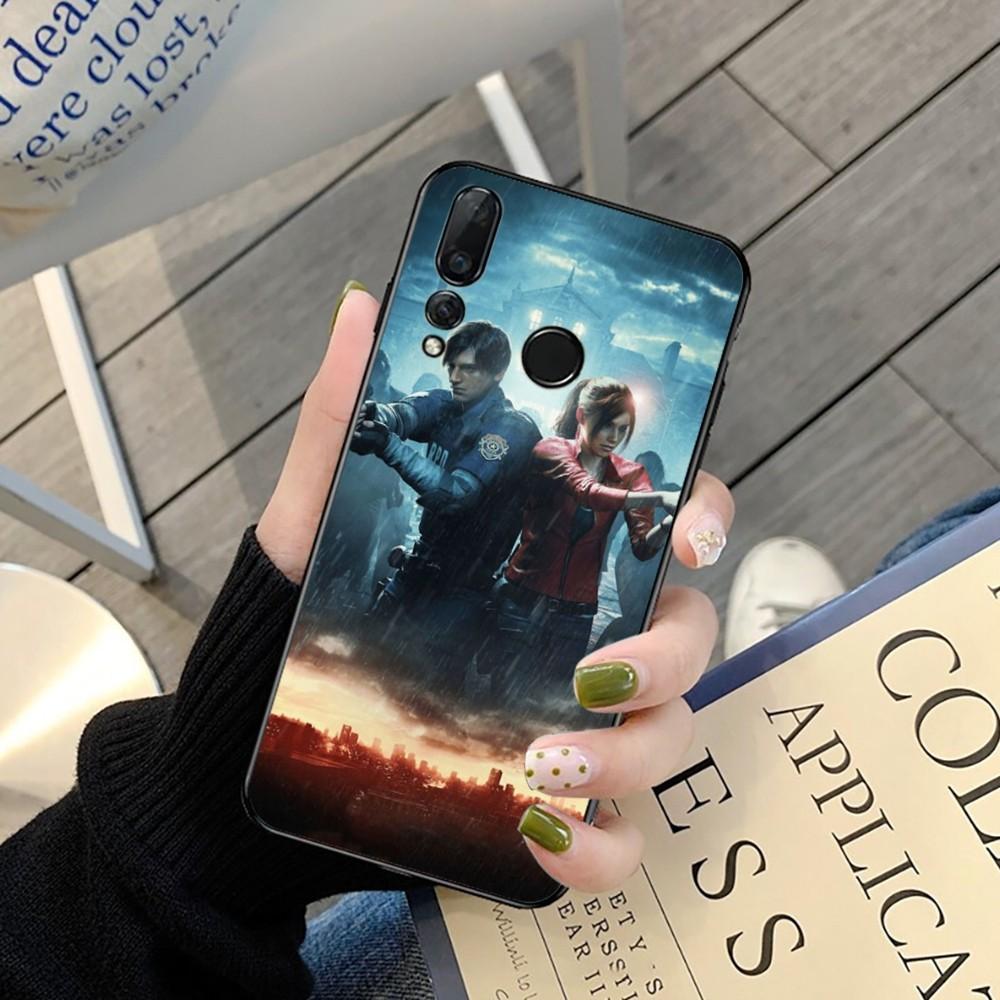 R-resident Game E-evil Phone Case For Huawei Y9 6 7 5 Prime Enjoy 7s 7 8 Plus 7a 9e 9plus 8E Lite Psmart Shell
