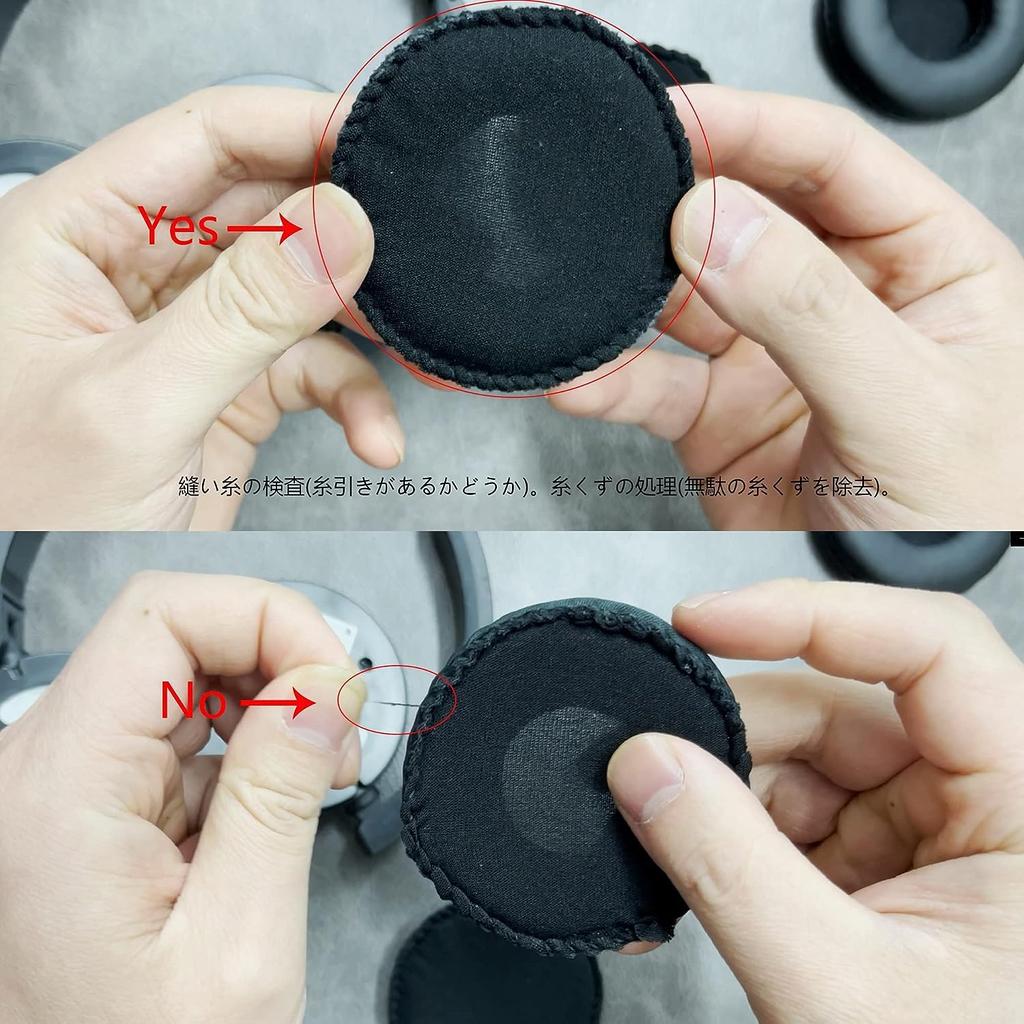 Contains 2 Pieces JHZZWJ 80mm (8cm) 3.15inch Ear Pad Ear Cushion Compatibility Pad Replacement