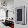 Professional 1/2/3 Gang 1 Way British Standard Light Switch Touch Sensor Switch LED Wall Lamp