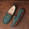Мужские кожаные мокасины 37-48 Обувь Мужская повседневная обувь Модная мужская обувь Мужские мокасины из натуральной кожи Мокасины слипоны Мужские туфли на плоской подошве Мужская обувь для вождения