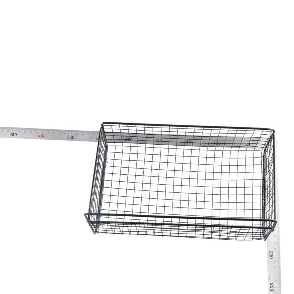 Storage Wall Mounted No Punching Bathroom Shelf Kitchen Accessories Storage Basket Hanging Basket