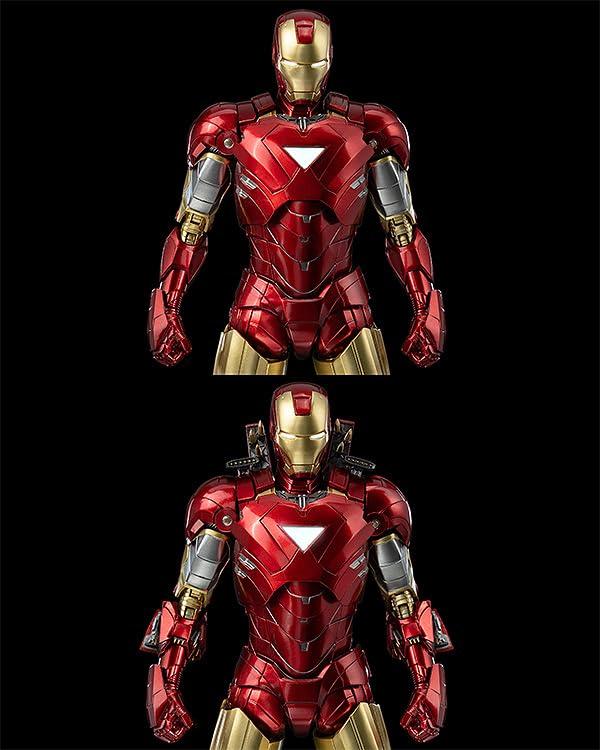 DLX Marvel Studios The Infinity Saga Iron Man Mark 6 Iron Man Mark Scale Metal Painted Movable Figure [DLX 6] 1/12 ABS&PVC&zinc Alloy&other