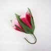30cm Size Giant Velvet Peony Handmade Simulated Foaming Velvet Peony  Wedding Decoration