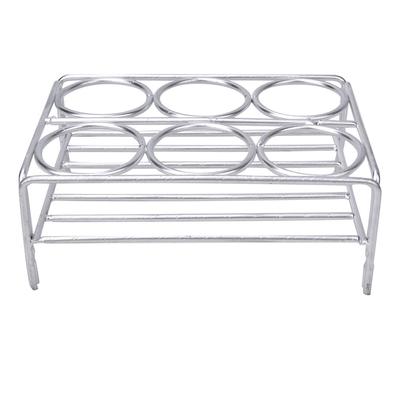 Держатель тигля 6 отверстий 36 мм диаметр отверстия хромированная никелевая проволока поддержка тигля