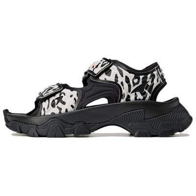 Stella McCartney x Сандалии Hika Outdoor с животным принтом Женские кроссовки Черный Облачно-белый Основной черный IF1797