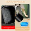 Soft Square Silicone Pot Mould Liners Baking Basket New Silicone Mold  for Air Fryer