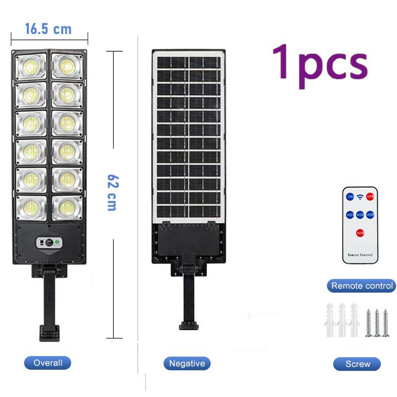Мощные солнечные фонари для улицы, сверхяркий солнечный уличный фонарь 720 LED, солнечный настенный светильник, солнечный прожектор для гаража, сада, двора