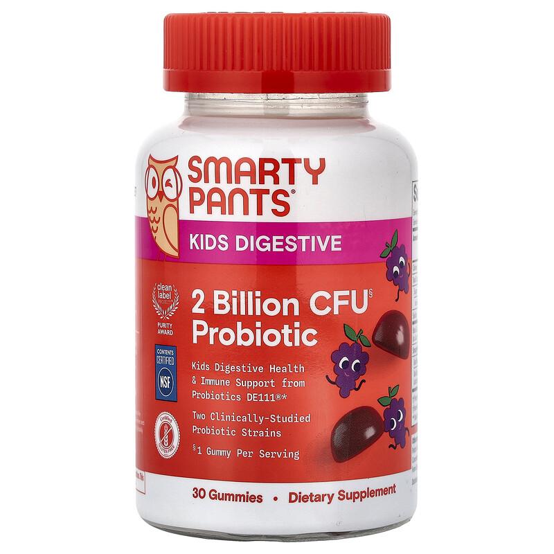 Kids Digestive, Probiotic Gummies, Grape, 30 Gummies