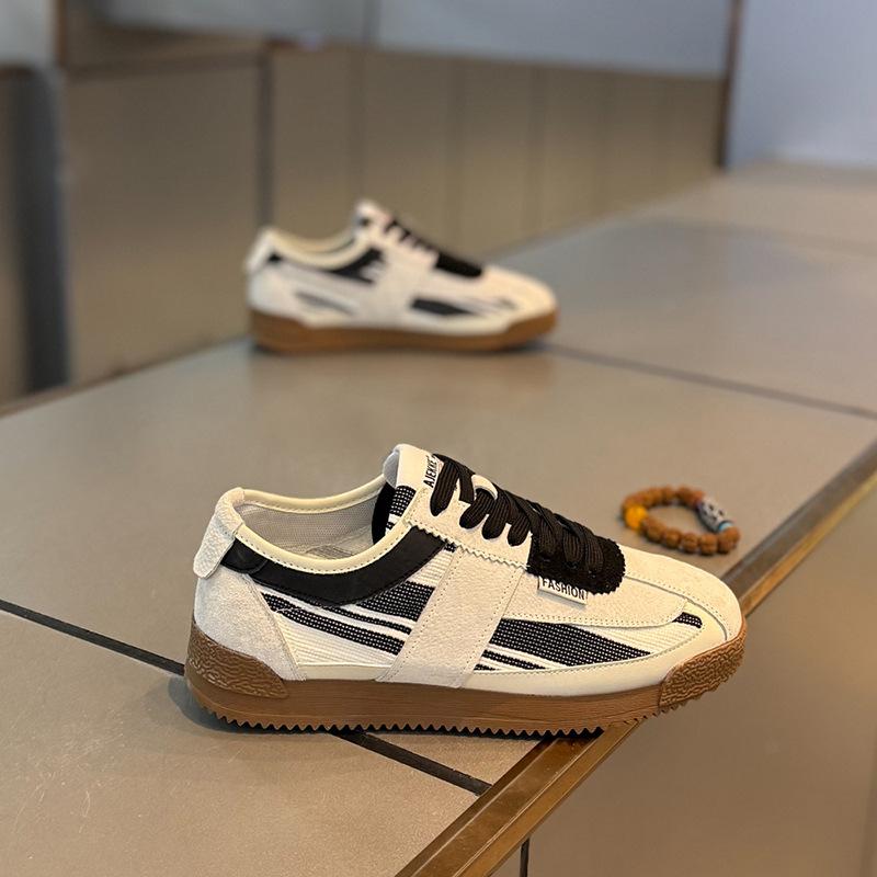 Осенняя мужская повседневная обувь Дышащая Удобная Легкая Обувь для ходьбы Модная Шнуровка Разные Цвета Обувь для спорта на открытом воздухе