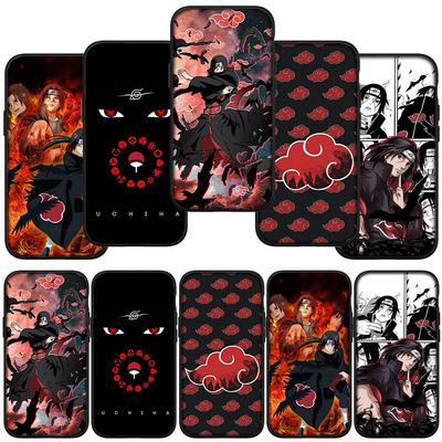Для iPhone 15 14 Xiaomi Redmi Note 13 12 11 Pro Max X 8 7 XR Samsung Galaxy A15 S24 S23 A05 Huawei OPPO A17 аниме Учиха Итачи Акацуки чехол для телефона