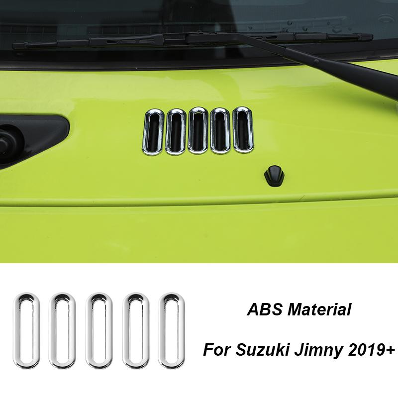 BAWA Headlight Bumper Rearview Mirror Decoration Cover for Suzuki Jimny 2019 2020 2021 2022 2023 2024 Exterior Accessories
