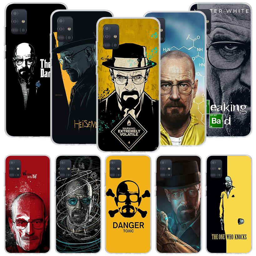 Breaking Bad WalterWhite Phone Case for Samsung Galaxy A52 A51 A50S A12 A22 A32 A72 A10S A30S A31 A71 Note 20 Ultra 10 Plus S10