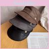 Color English Solid Style Equine Hat Suede Autumn Winter Sun Protection Fashion