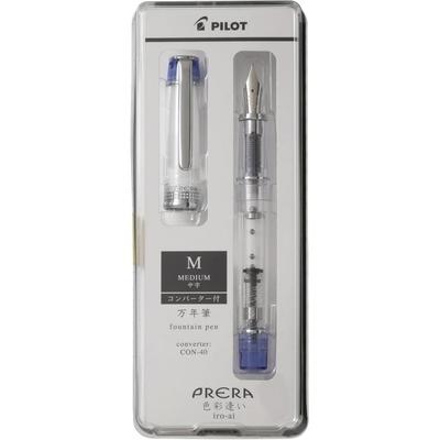 Перьевая ручка Pilot Prera Iro-Ai прозрачно-синяя со средним пером P-FPR-1-TL-M