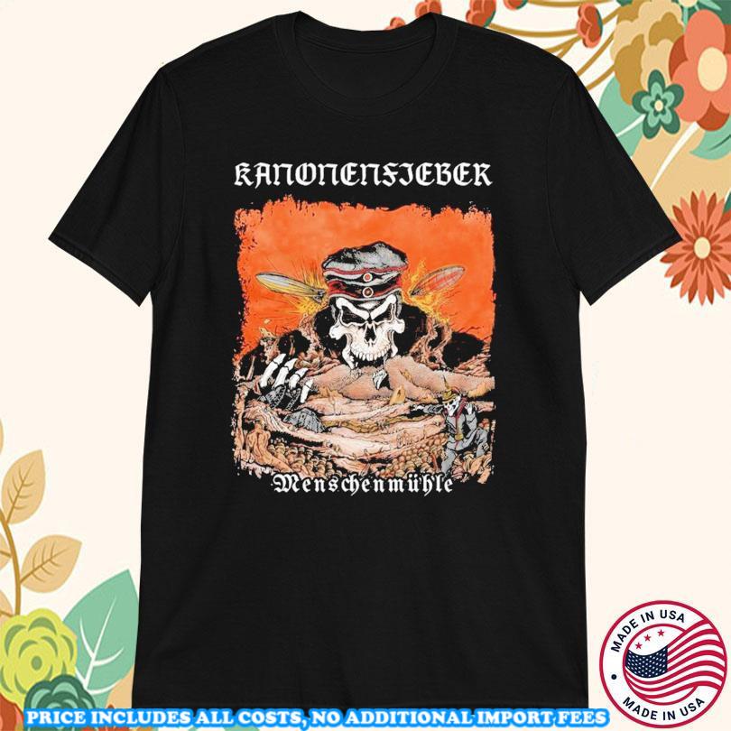 Kanonenfieber Band Human Mill 2 Ablum T-shirt S to 5XL PA171 FREE SHIPPING